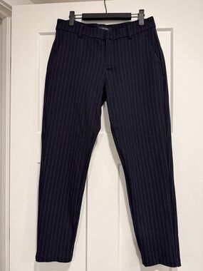 Liverpool Navy and White Pinstripe Dress Pants